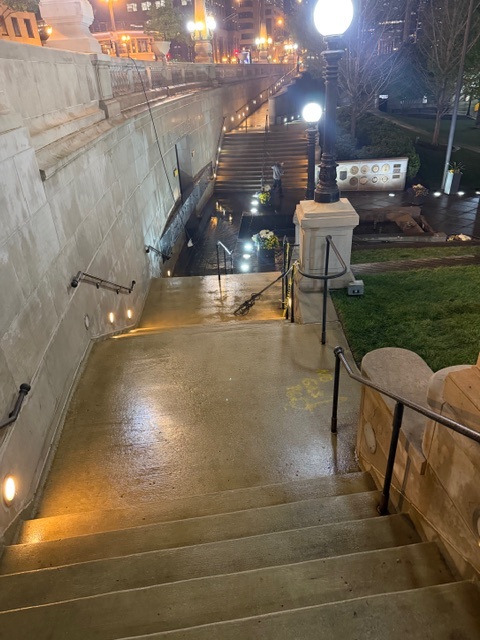 Sidewalk Cleaning