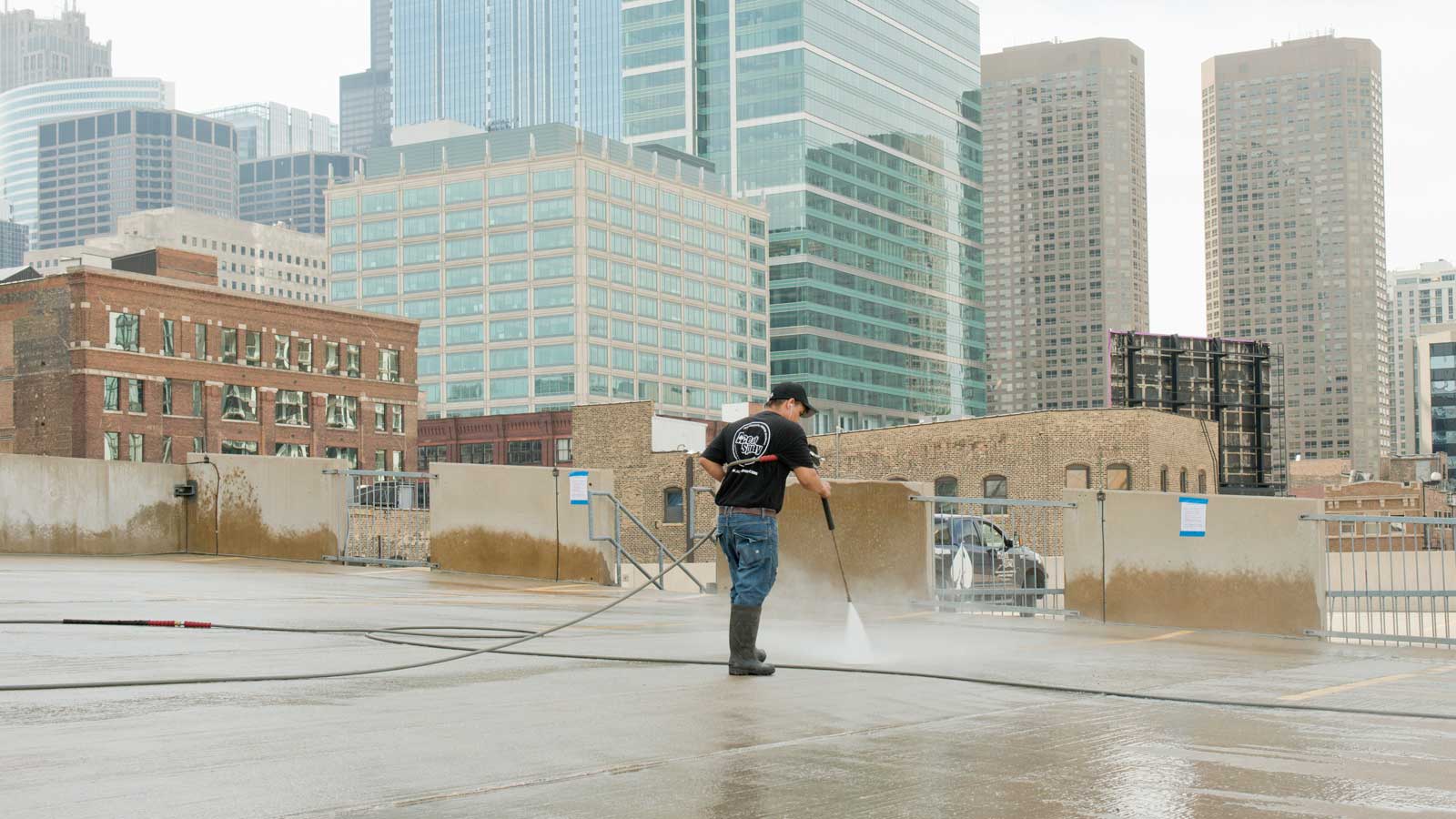 Parking garage cleaning Chicago